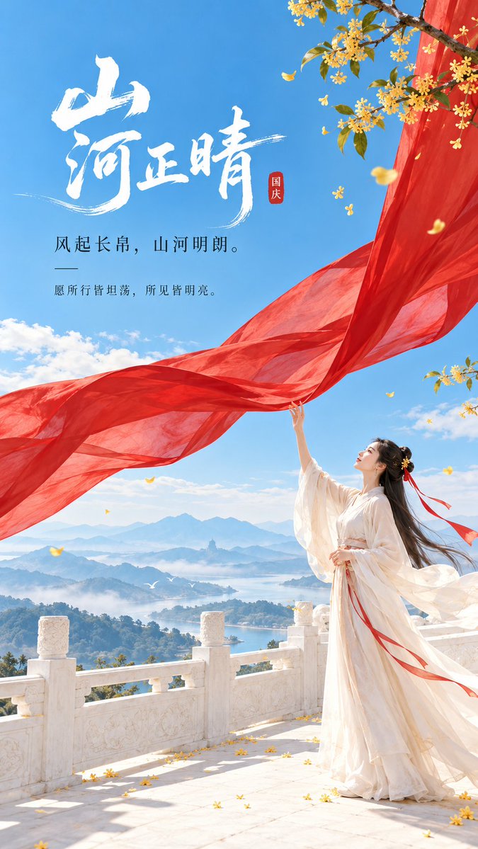 National Day Zen Poster Prompt — output 1