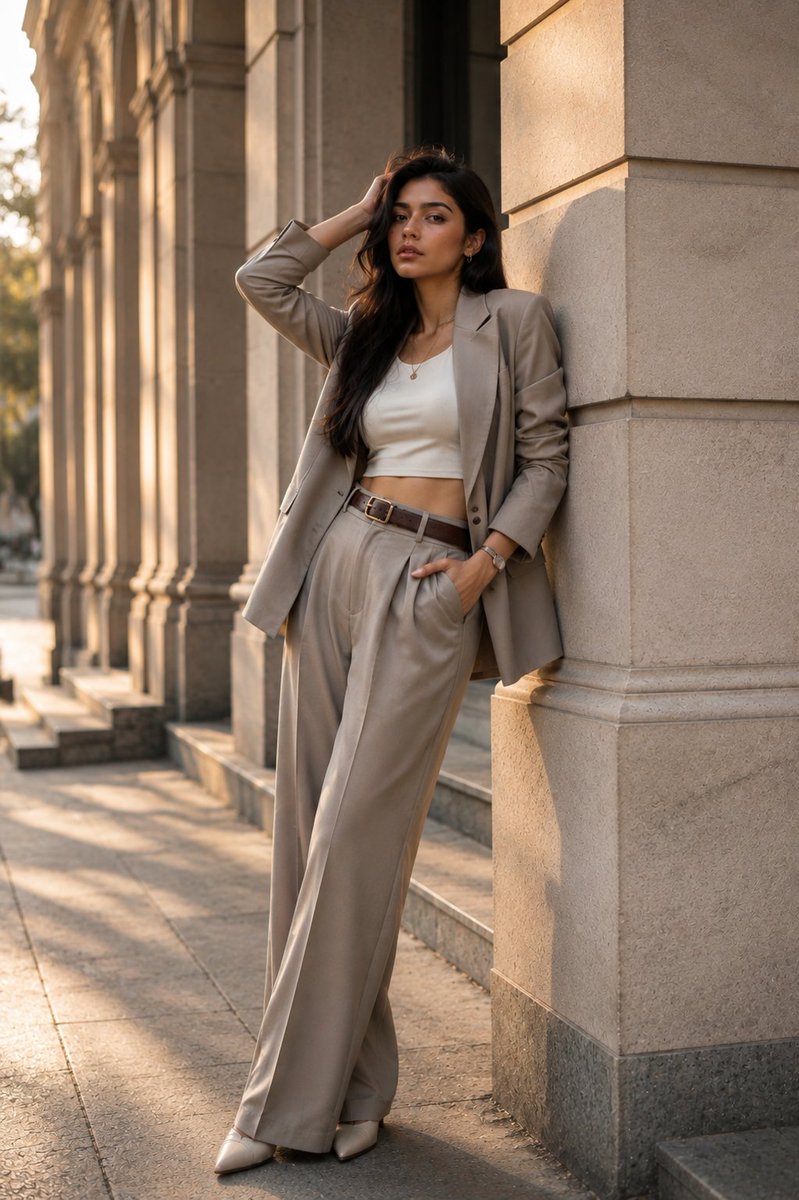 Social Media Post - Luxury Fashion Editorial Portrait — output 1