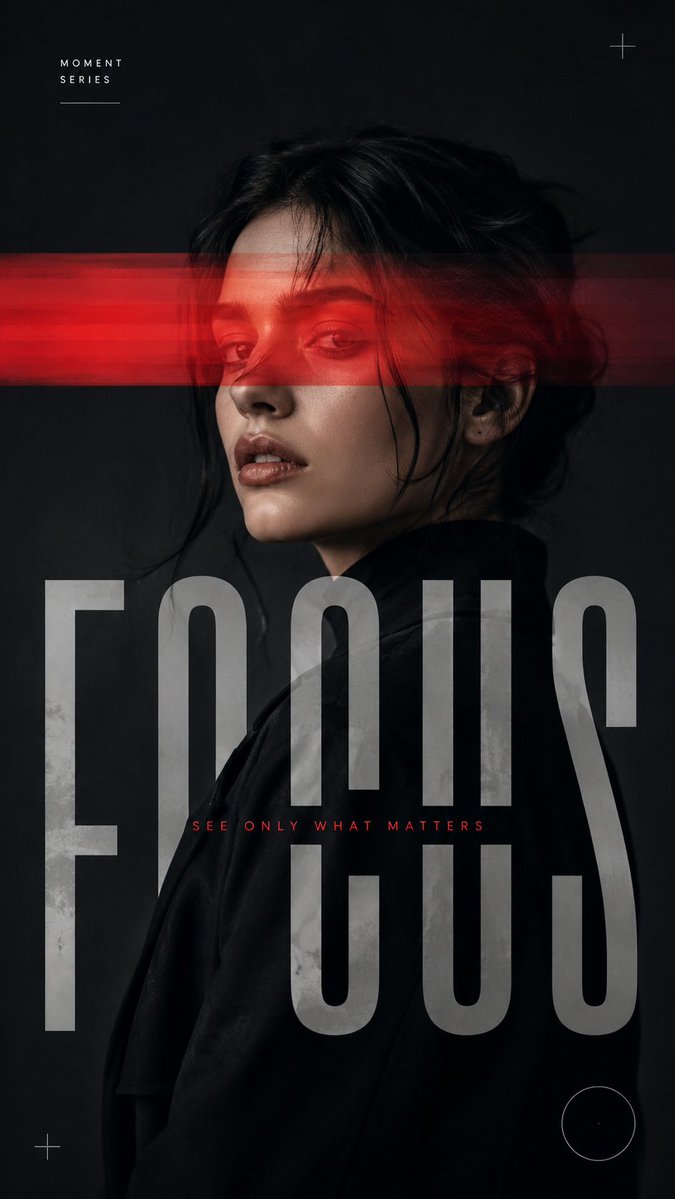 Product Marketing - Experimental Editorial Portrait Poster — output 1