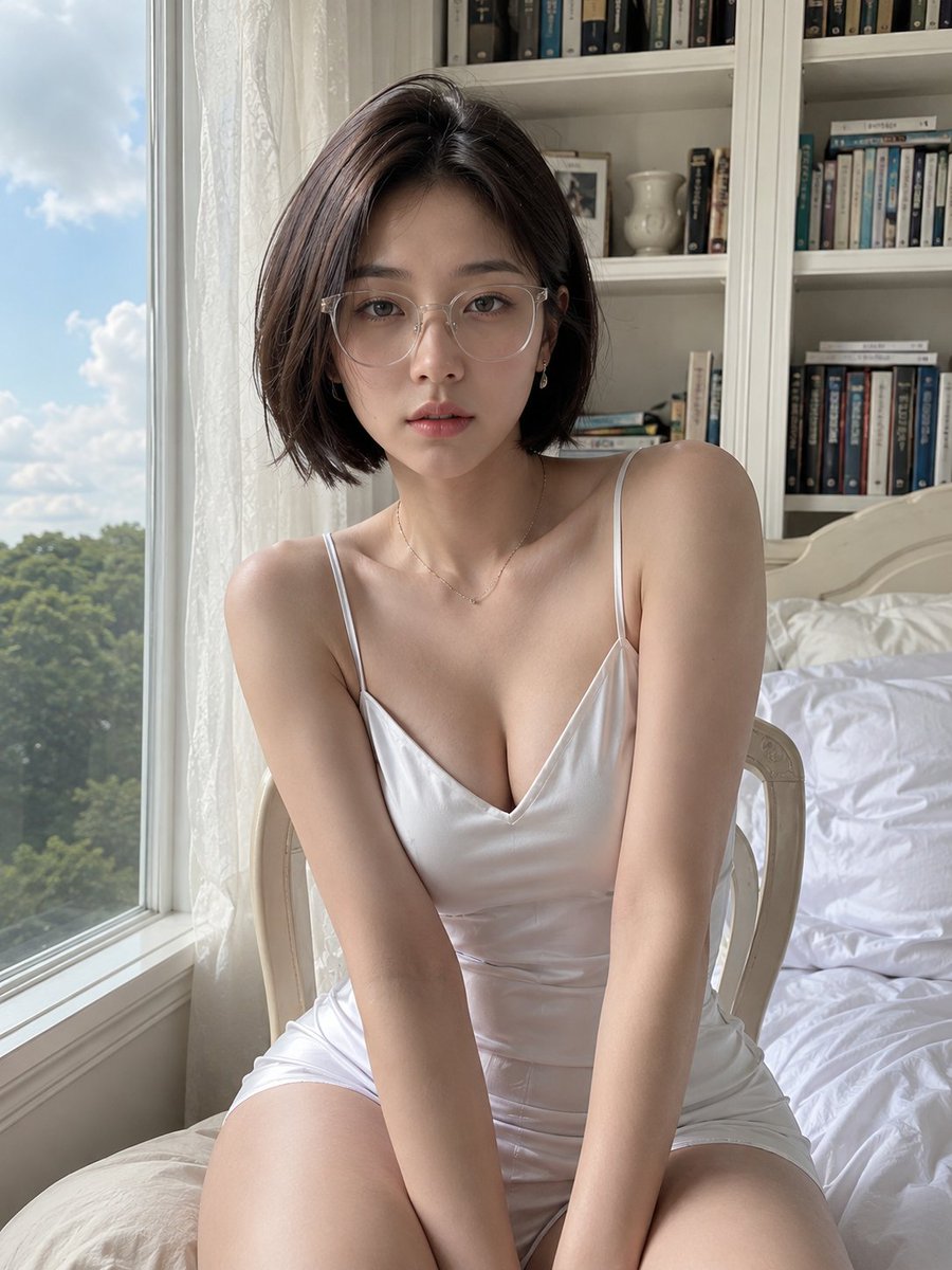 Profile / Avatar - Bright Bedroom Portrait — output 1