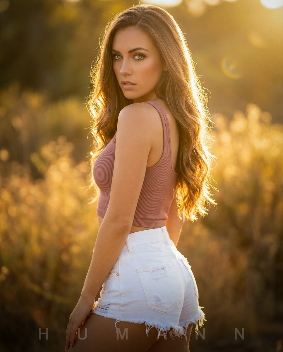 Golden Hour Backlit Portrait — output 1