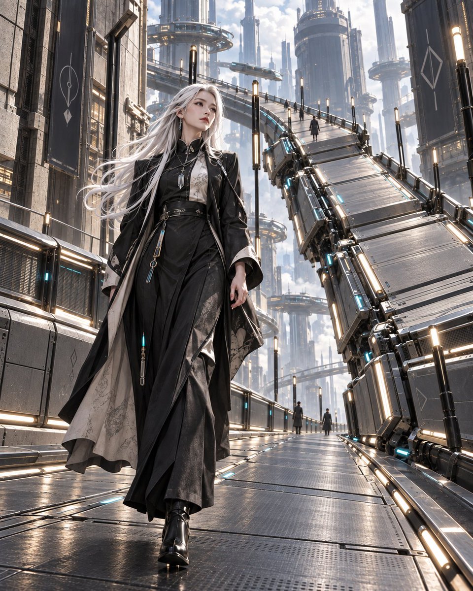 Game Asset - Gravity Lane Futuristic Fashion Walk — output 1