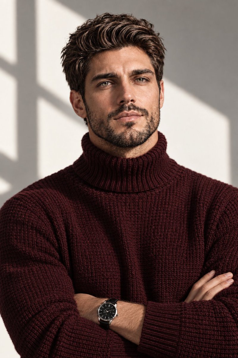 Product Marketing - Editorial Fashion Menswear Portrait — output 1