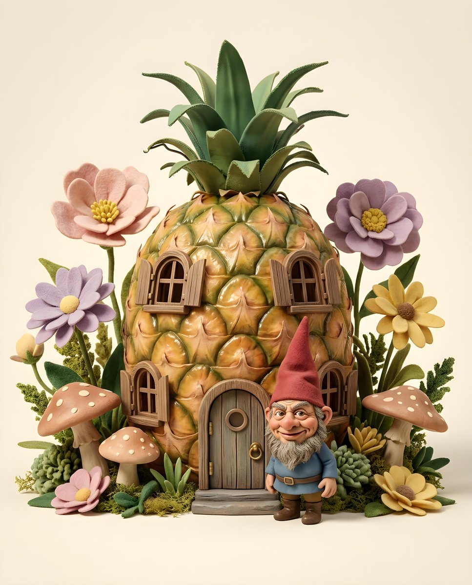 Comic / Storyboard - Whimsical Pineapple House Illustration — output 1