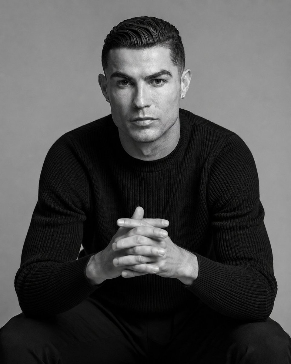 Profile / Avatar - Luxury Editorial B&W Portrait Transformation — output 1