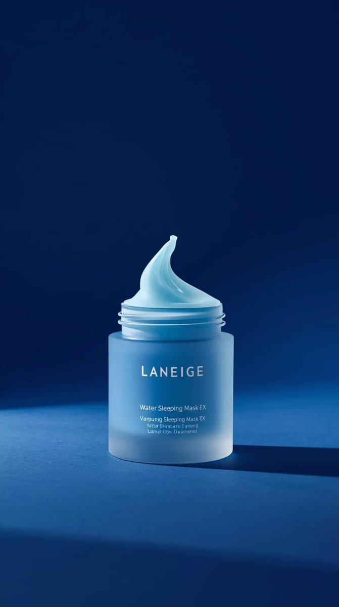 LANEIGE Water Sleeping Mask Product Video Prompt (Slow Motion) — output 1