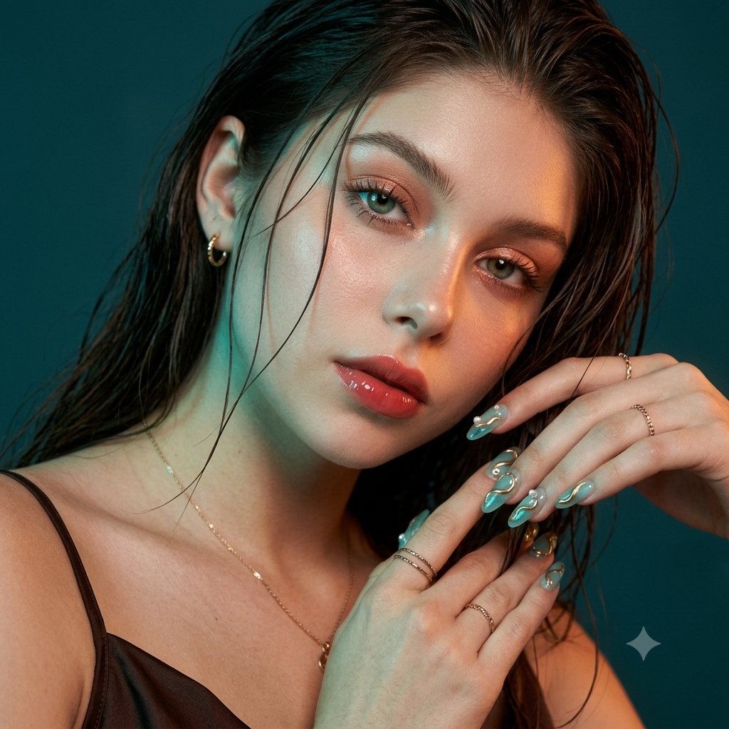 Profile / Avatar - Korean Editorial Beauty Portrait — output 1