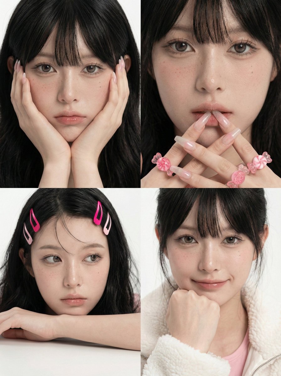 Profile / Avatar - Korean Girl Group Style Photo Shoot Prompt — output 1