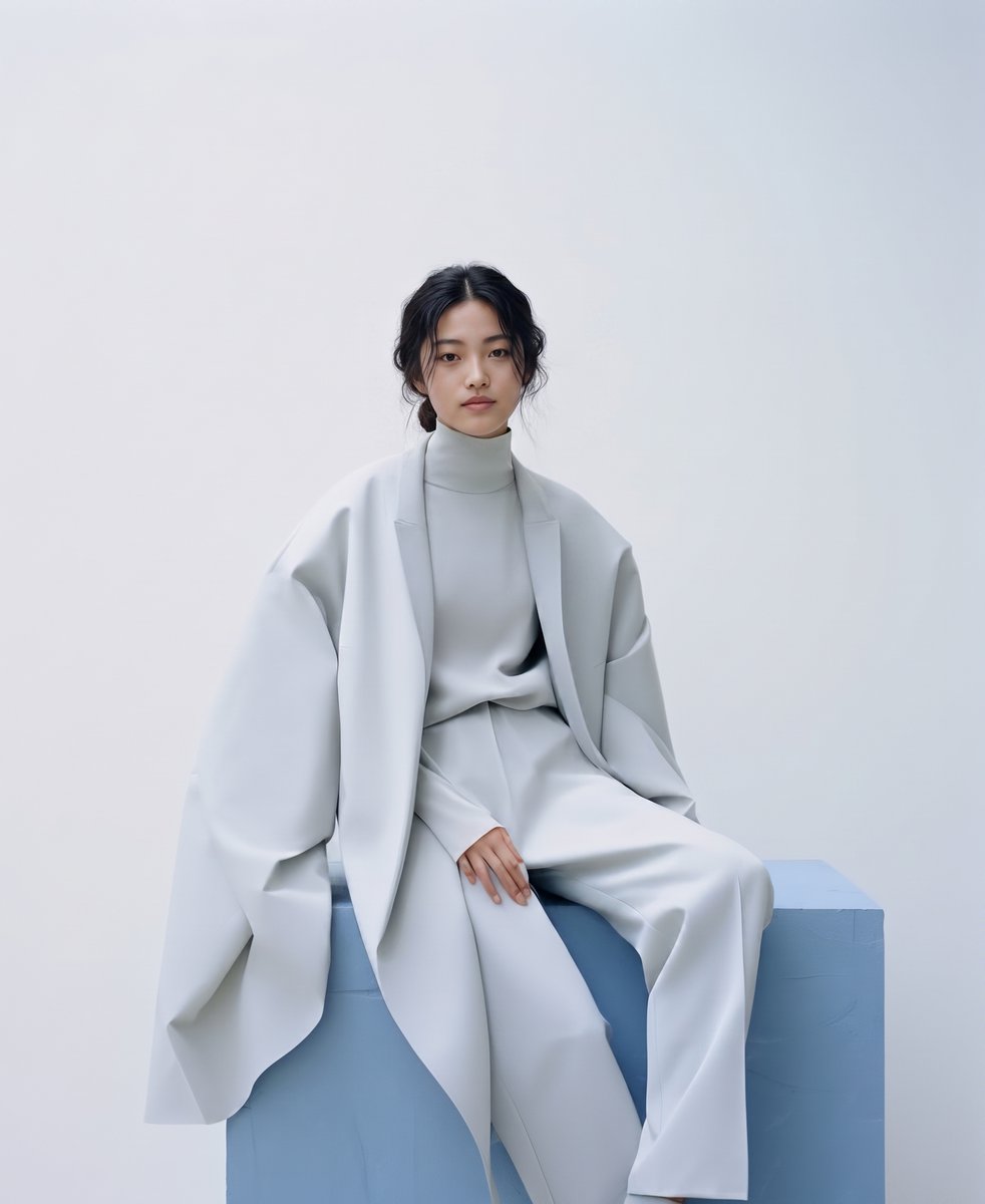 E-commerce Main Image - Minimalist Architectural Fashion Portrait โ output 1