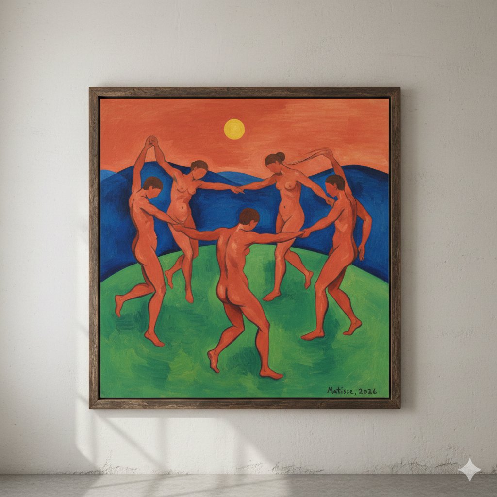 Matisse's Dance Style Image Generation — output 1