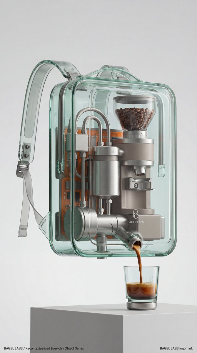 Recontextualized Backpack Espresso Machine Concept Prompt — output 1