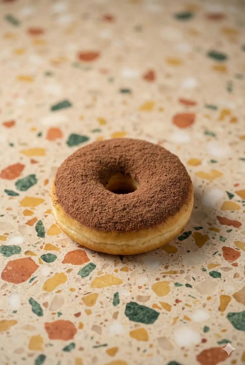 E-commerce Main Image - Vertical Studio Product Photography of a Chocolate Donut (3 Variations) (Duplicate) — output 1