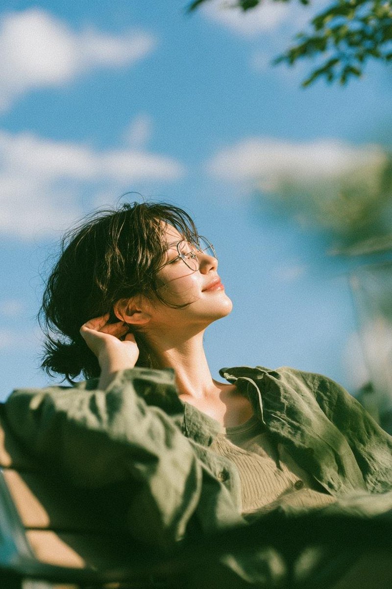 Social Media Post - Cinematic Golden Hour Garden Portrait — output 1
