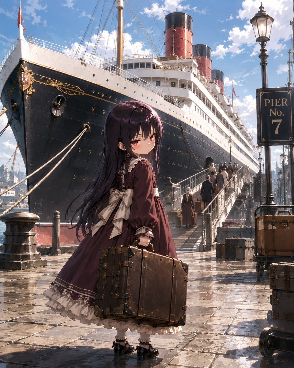 Comic / Storyboard - Runaway Girl at Pier 7 — output 1
