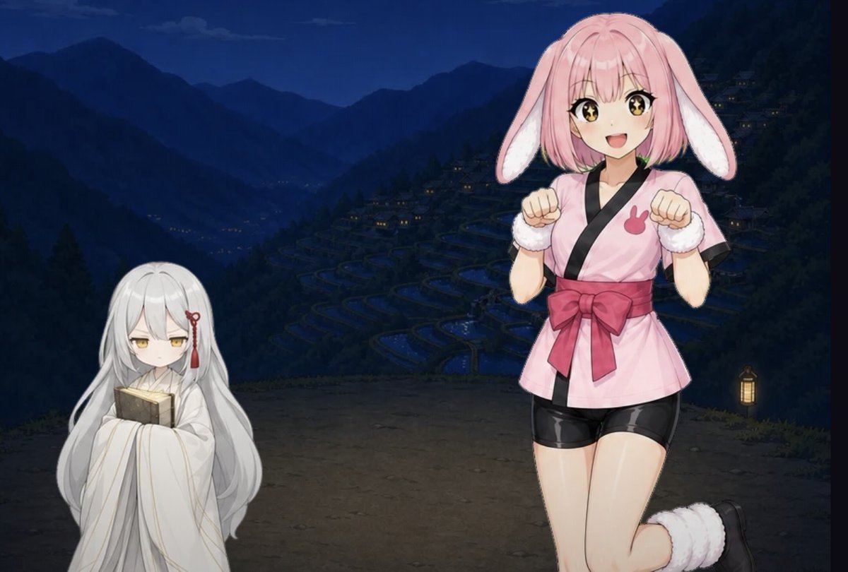 Comic / Storyboard - Anime Game Scene Character Expansion — output 1