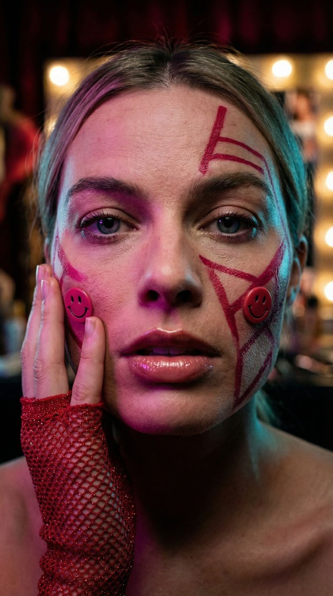 Cyberpunk Geisha Macro Portrait — output 1