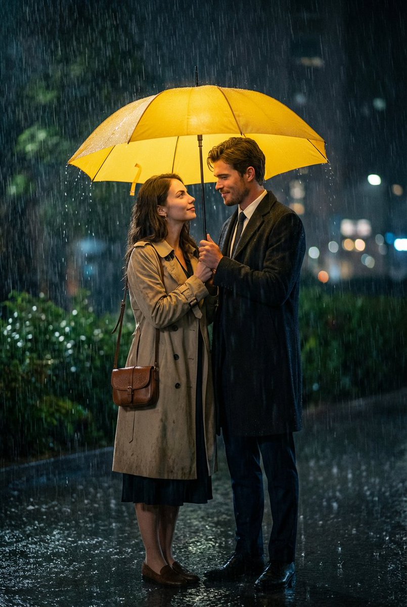 Cinematic HIMYM Yellow Umbrella Matchshot Prompt — output 1