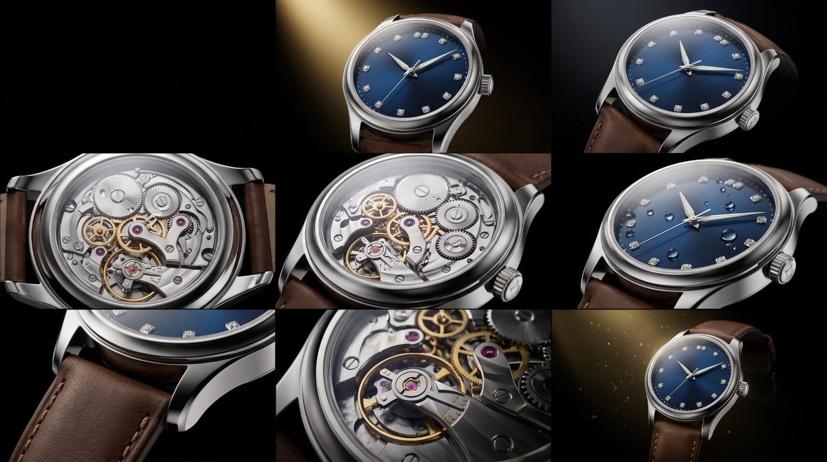 Product Marketing - Luxury Watch Commercial Sequence — output 1