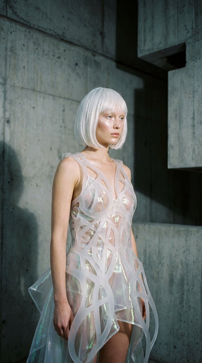 Product Marketing - Avant-Garde Architectural Fashion Editorial — output 1