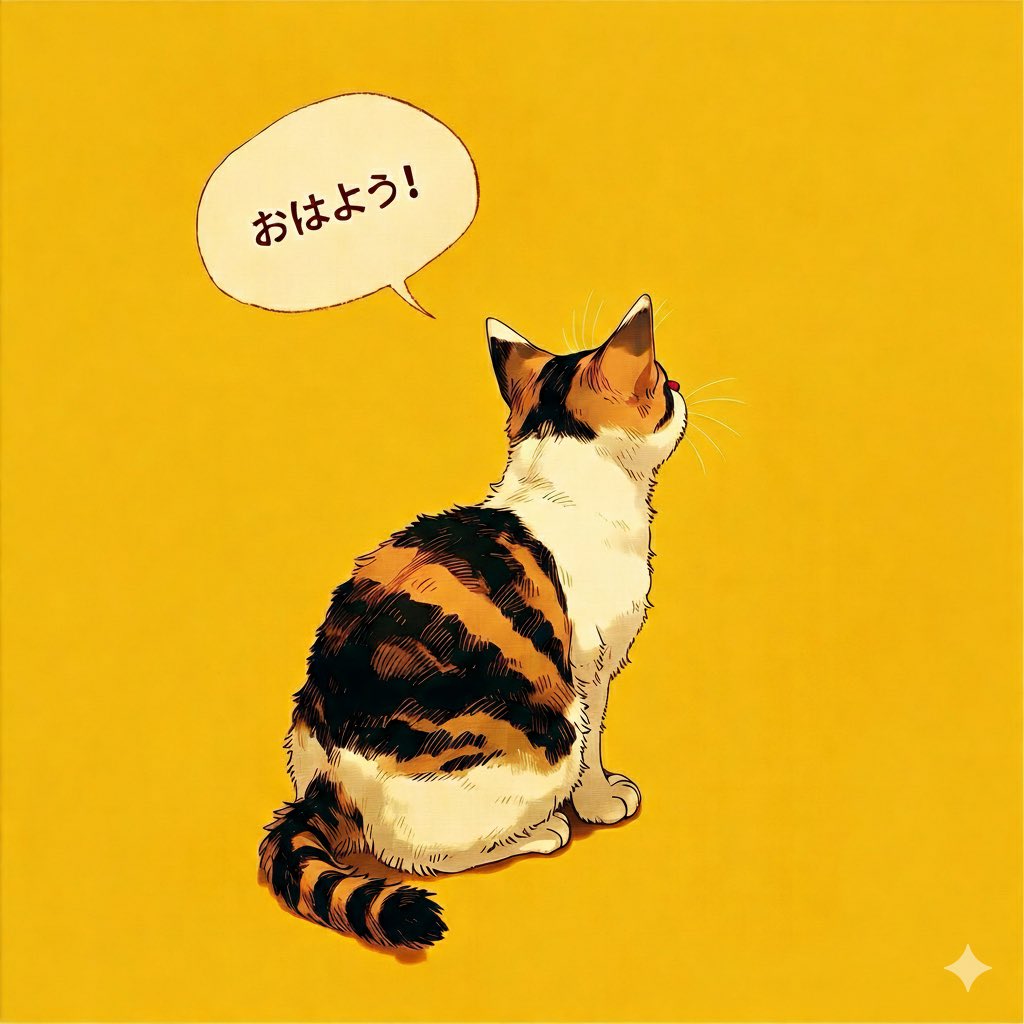 Japanese Text Generation Comparison (Oha-you) — output 1
