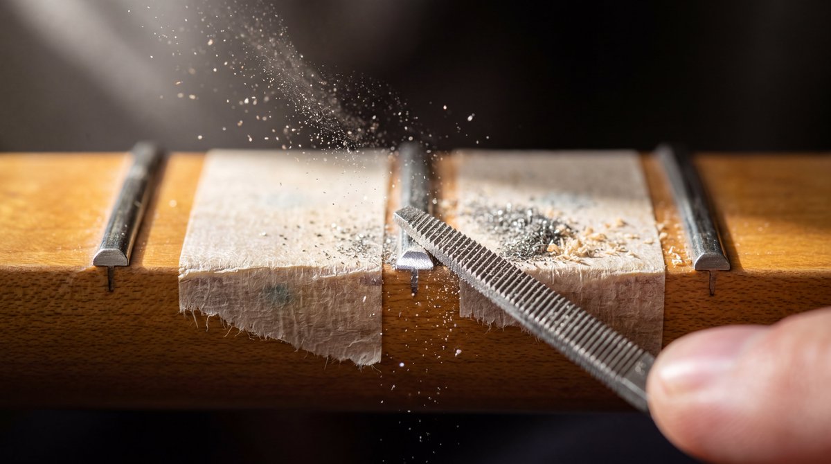 E-commerce Main Image - Macro Guitar Fret Dressing — output 1