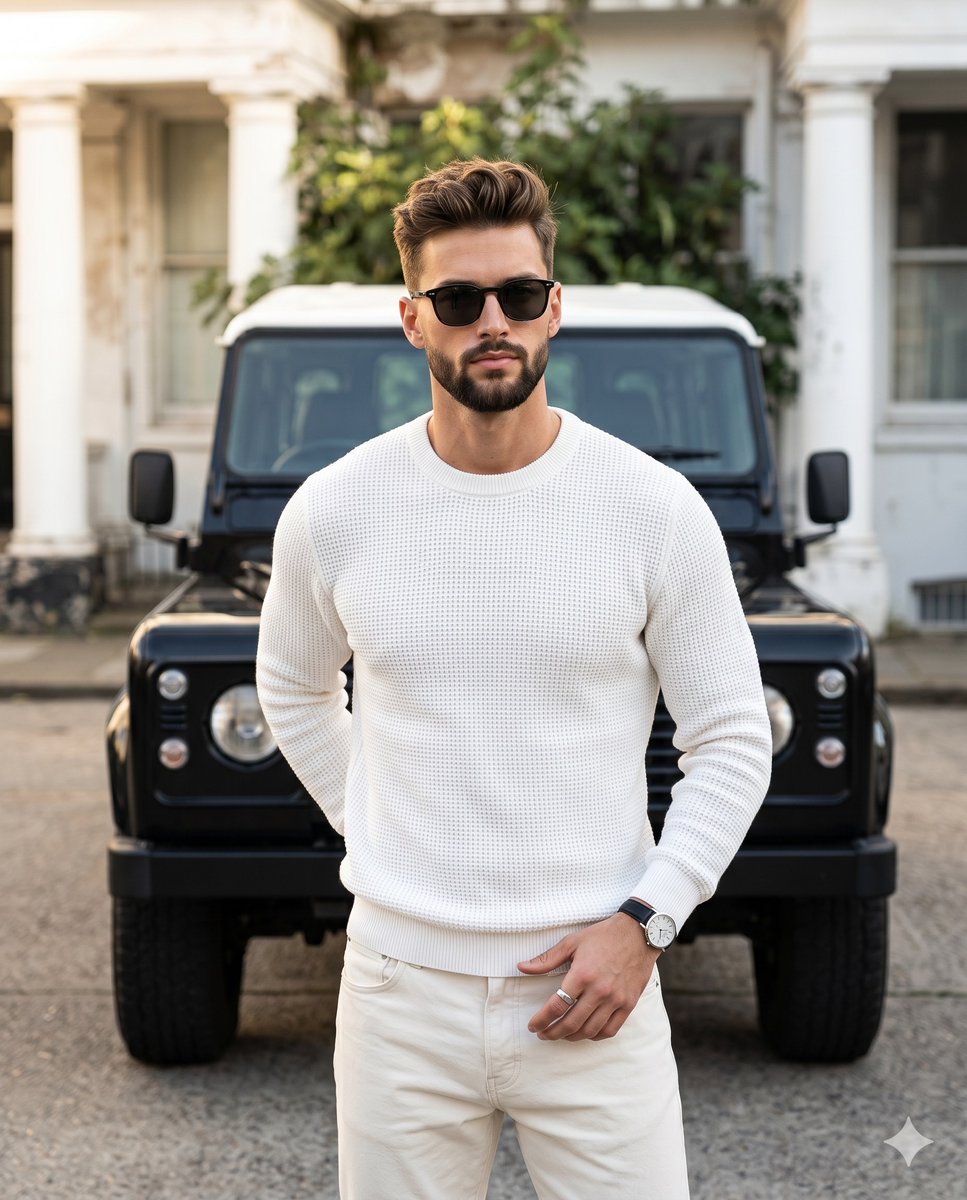 Product Marketing - Editorial Menswear Lifestyle Portrait — output 1