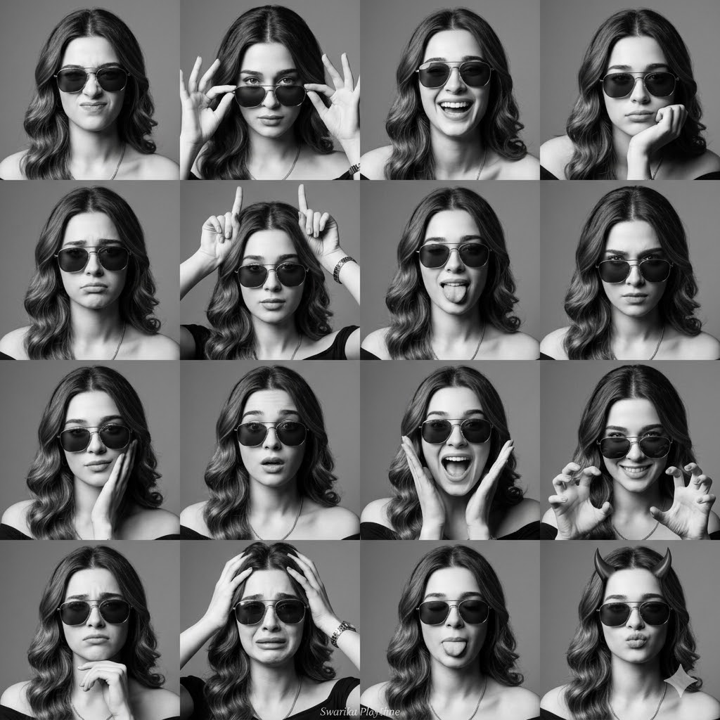 Profile / Avatar - Expressive Photobooth Grid — output 1