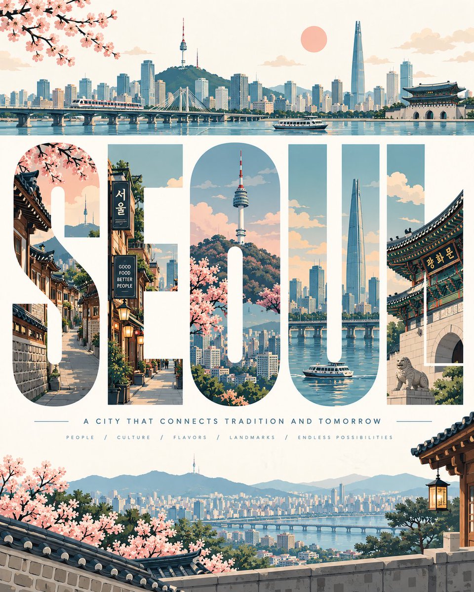 Infographic / Edu Visual - Custom Landmark Travel Poster Template — output 1
