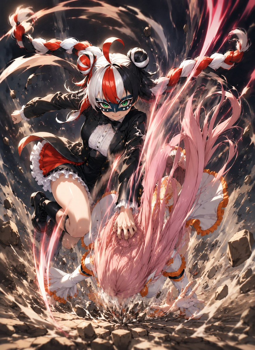 Comic / Storyboard - Anime Impact Battle Scene — output 1