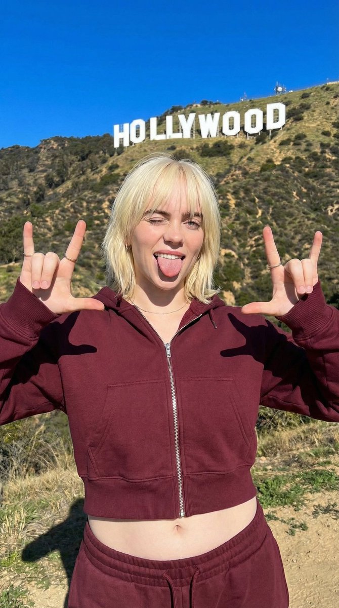 Influencer Lifestyle Photo Prompt in Hollywood Hills — output 1