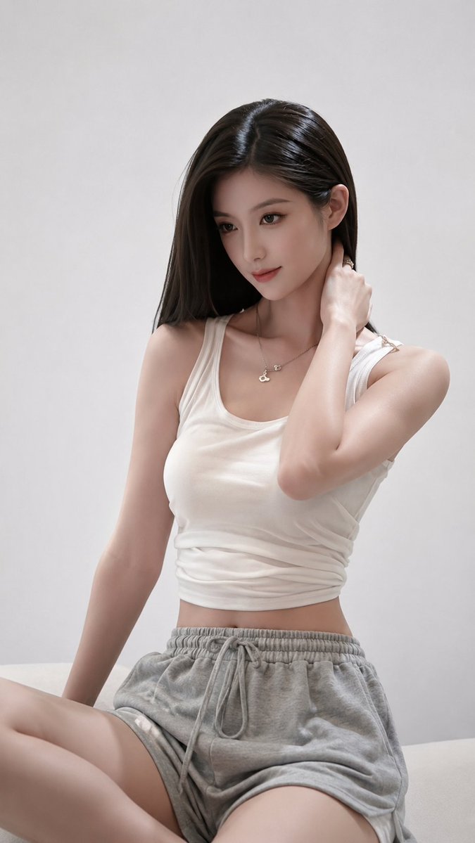 Profile / Avatar - Minimalist Fashion Studio Portrait — output 1