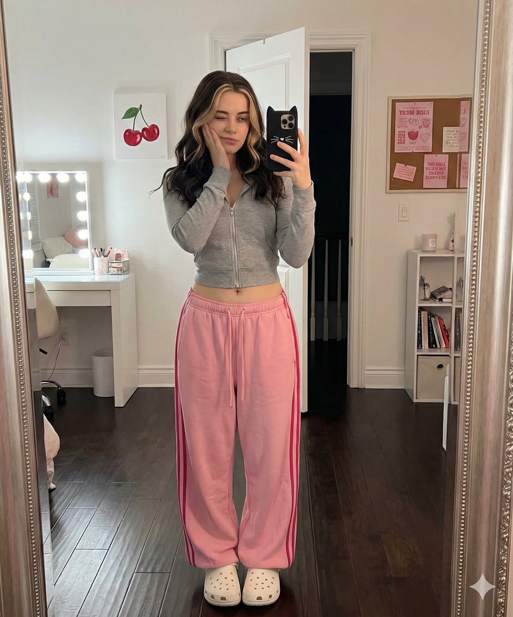 Profile / Avatar - Y2K Aesthetic Mirror Selfie Prompt — output 1