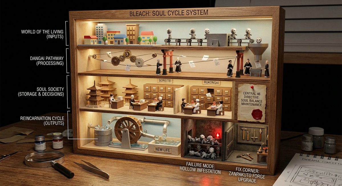 Infographic / Edu Visual - World-in-a-Box Cutaway Diorama Prompt — output 1