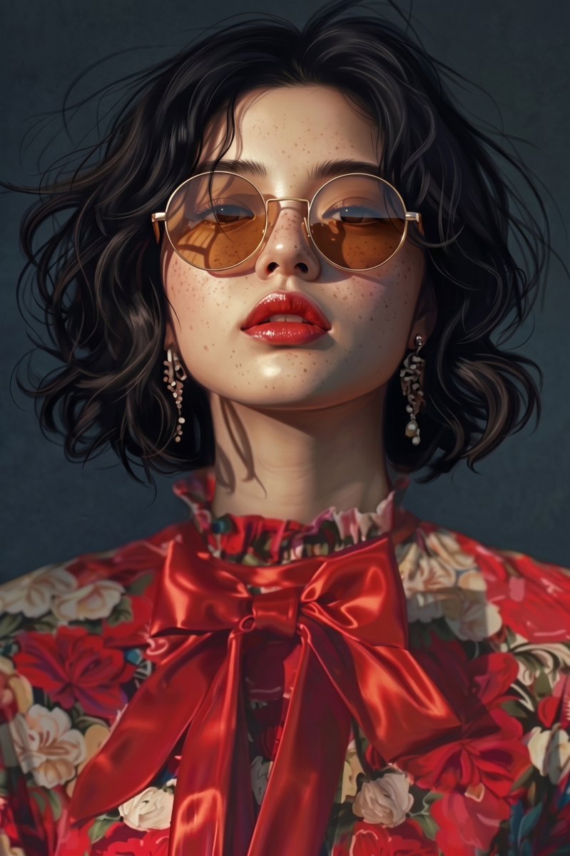 Product Marketing - Vintage Glamour Fashion Portrait — output 1