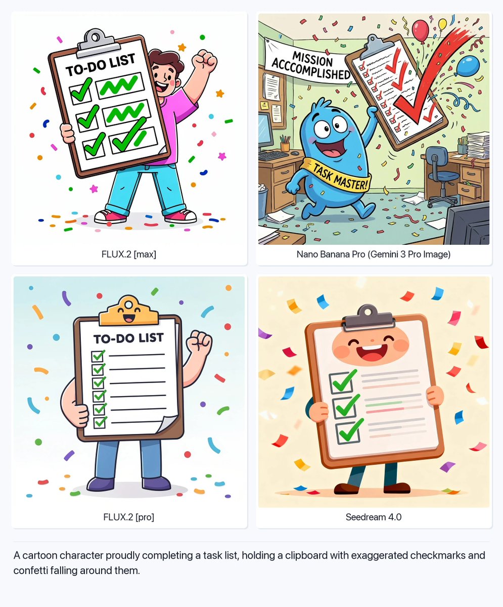 Cartoon Character Task Completion Prompt — output 1