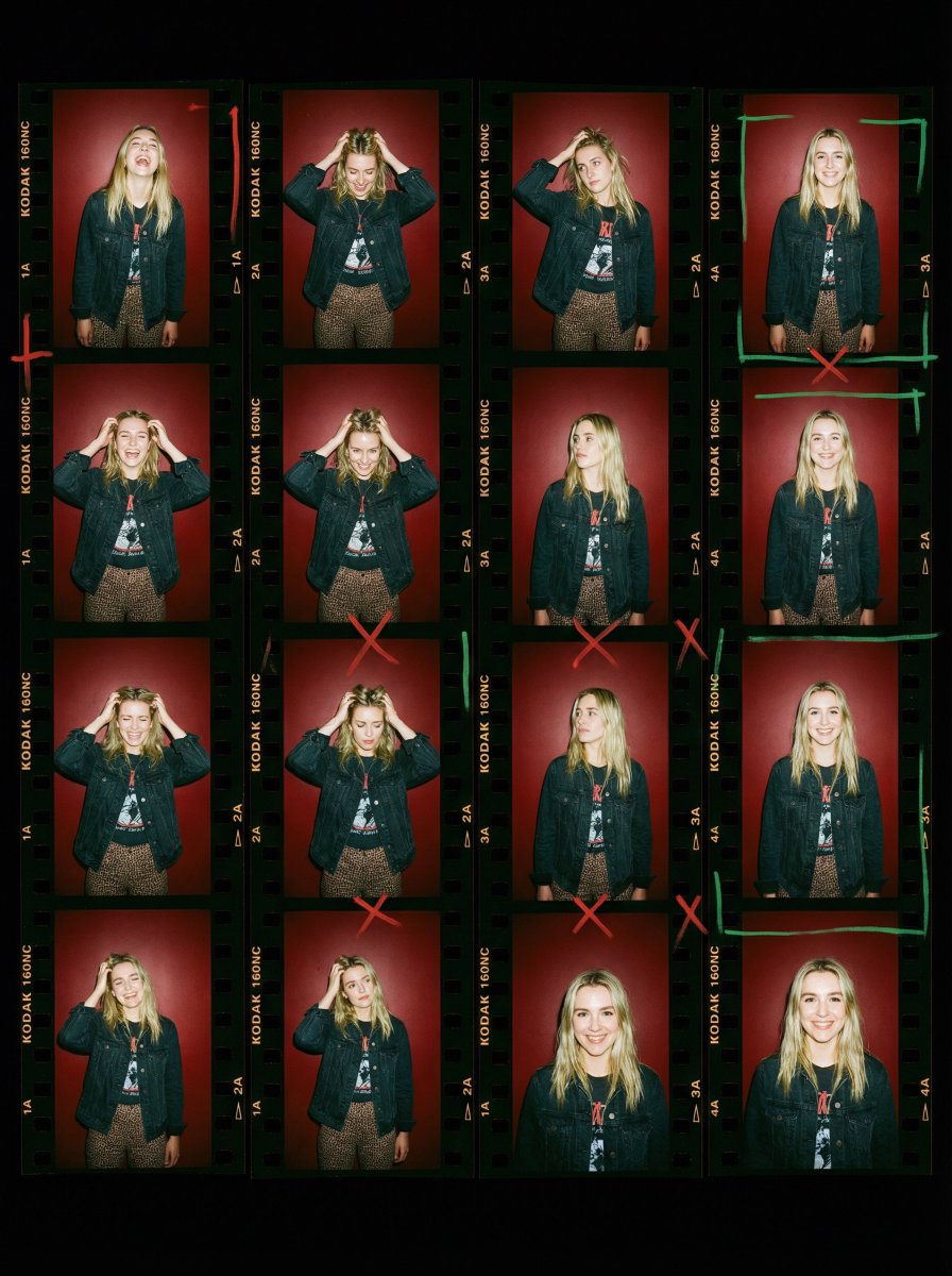 2000s Analog Film Contact Sheet Portrait Prompt — output 1