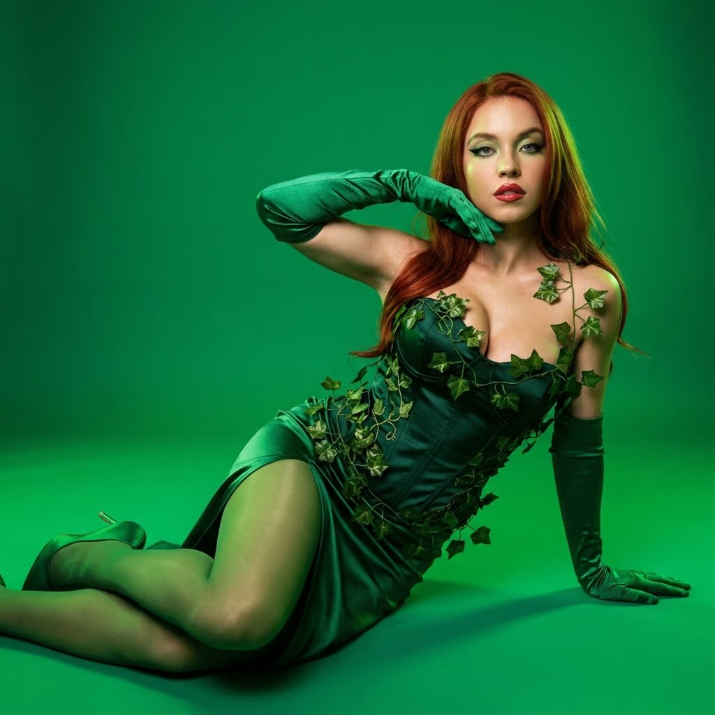 Emerald Nature Goddess Collection (Poison Ivy Inspired) — output 1
