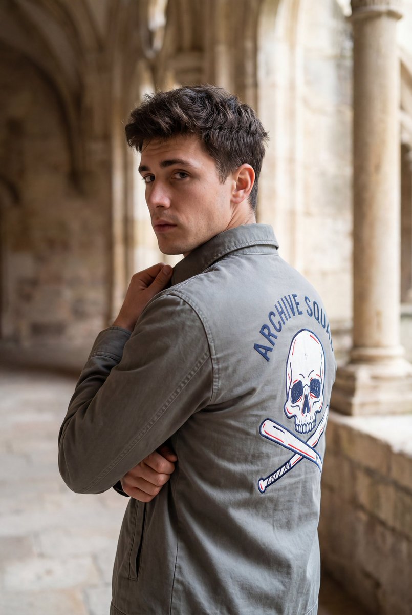 Editorial Portrait with Architectural Backdrop — output 1