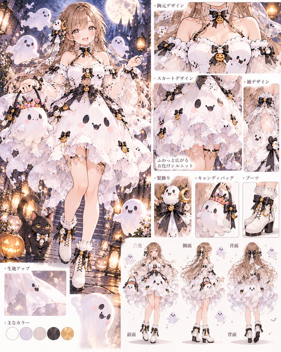 Social Media Post - ChatGPT Image2 Ghost Dress Prompt