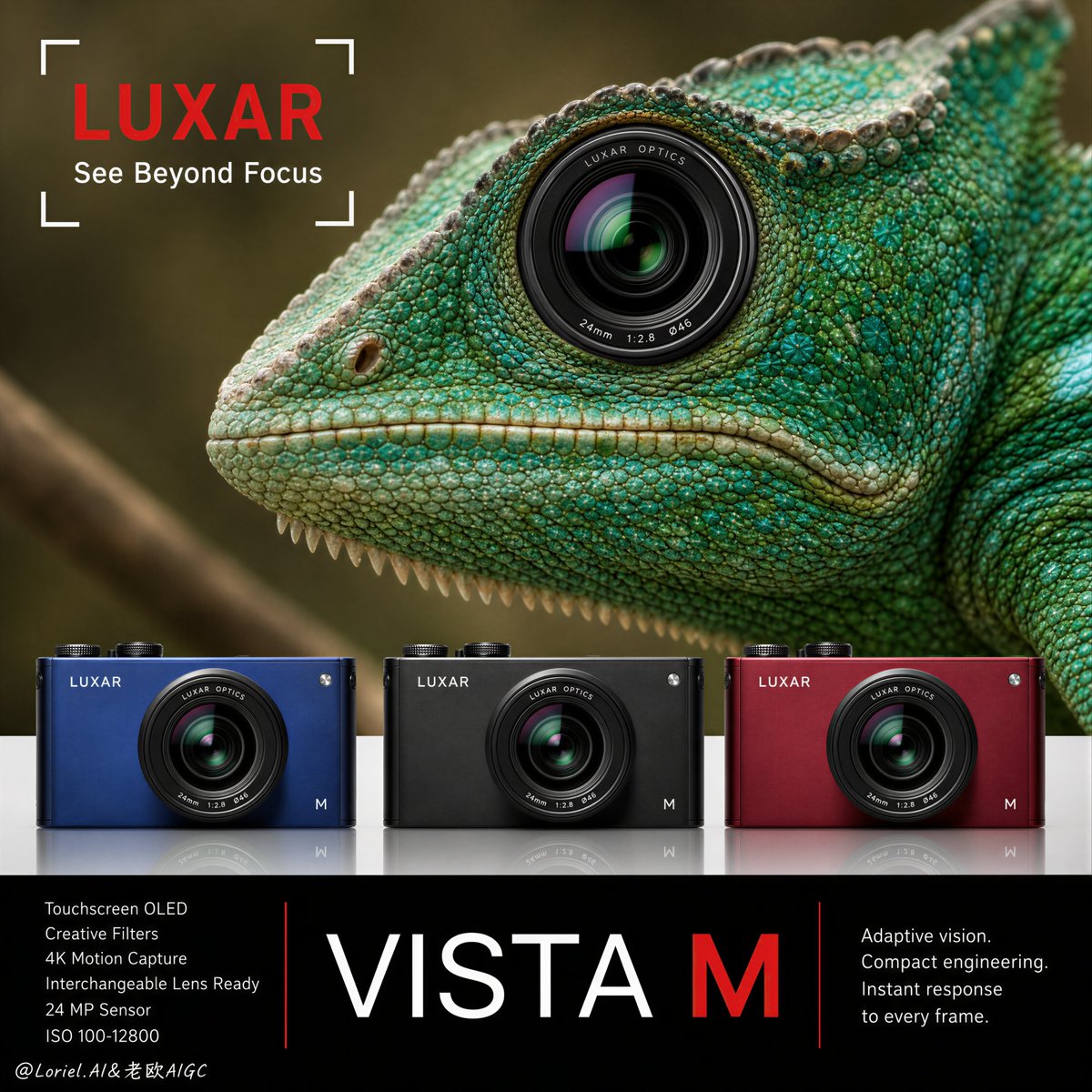Product Marketing - Luxury Electronics Poster Design — output 1