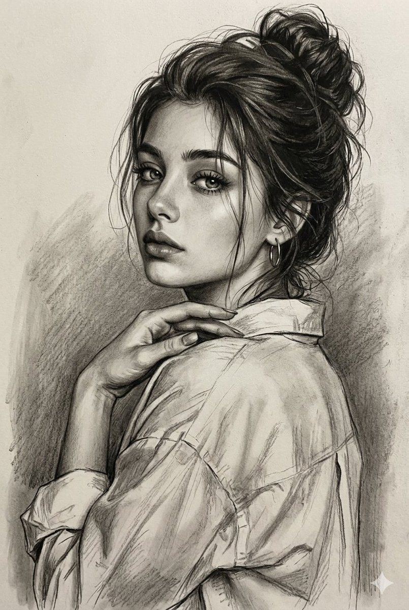 Profile / Avatar - Multi-Medium Portrait Study — output 1