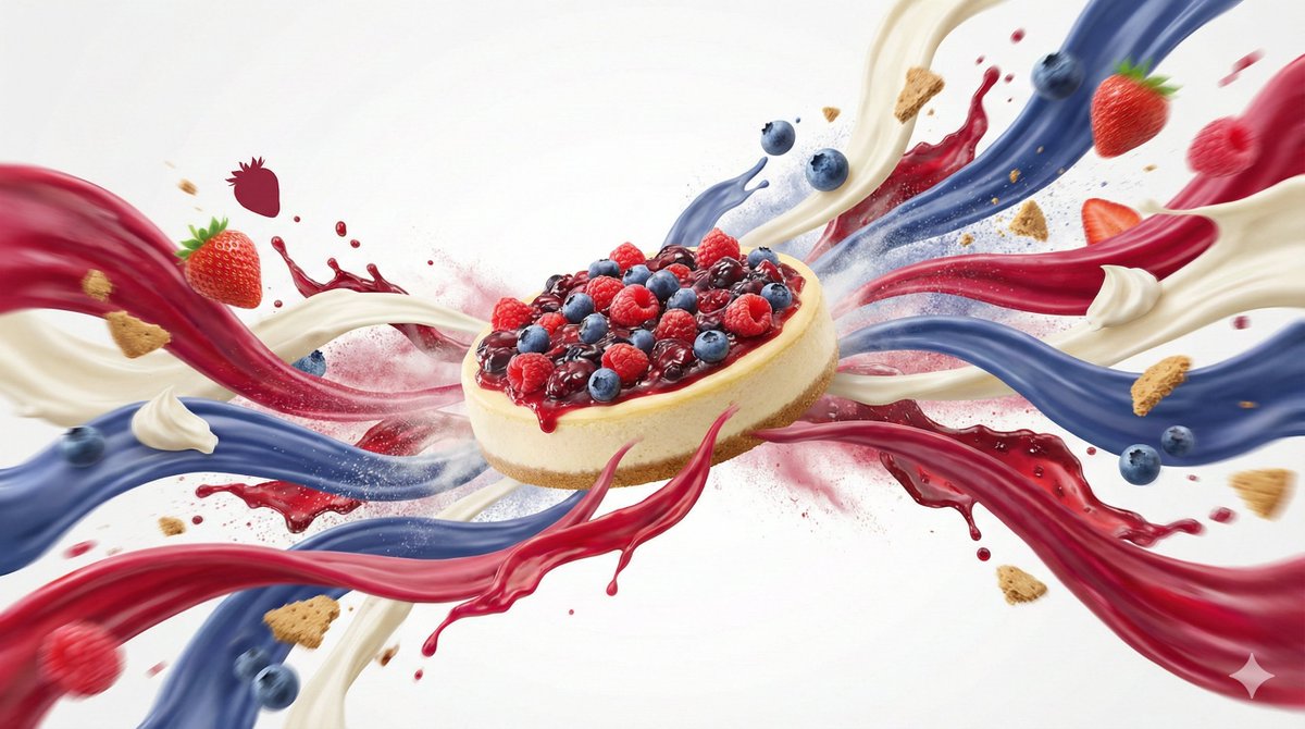 Dynamic Food Advertisement with Flavor Wave — output 1
