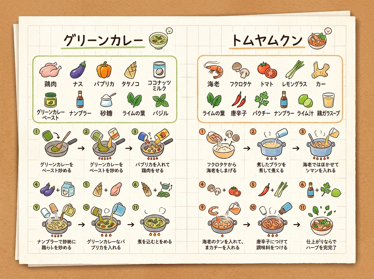Infographic / Edu Visual - Handwritten Memo Recipe Illustration — output 1