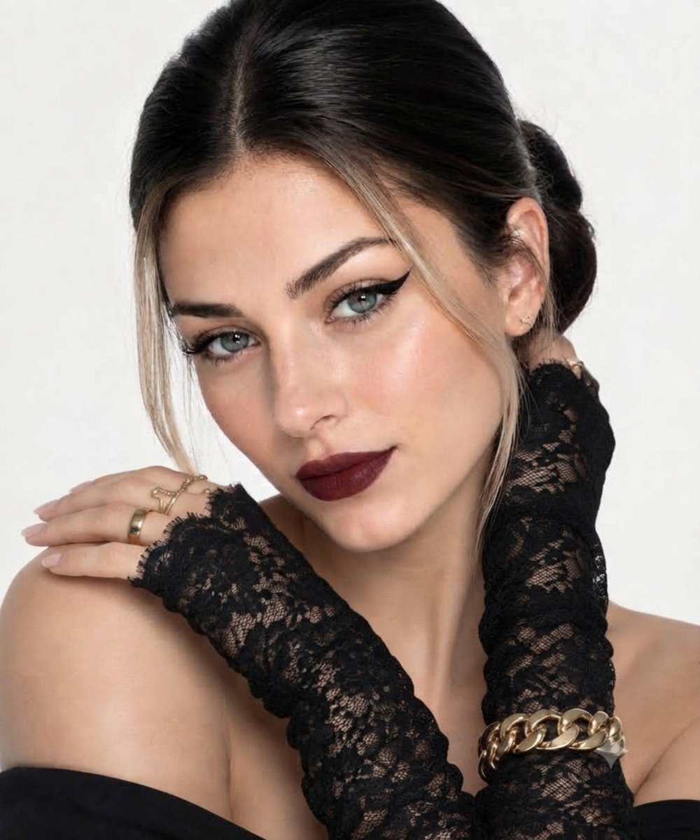 Profile / Avatar - Luxury Beauty Portrait with Face Lock — output 1