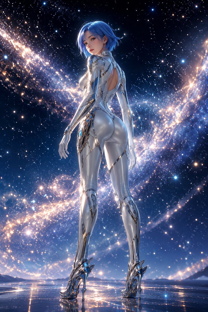 Game Asset - Futuristic Sci-Fi Female in Armor — output 1