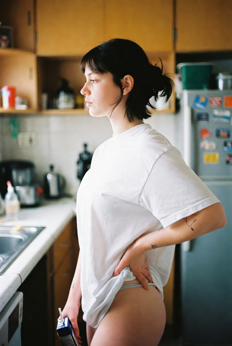 Social Media Post - Candid Domestic Lifestyle Photography Prompt — output 1