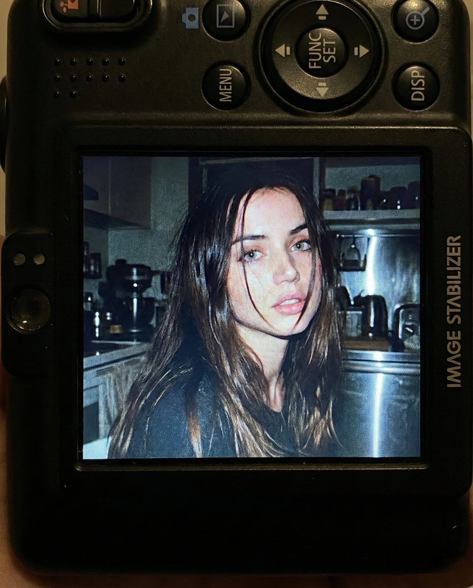 Nostalgic Early 2000s Digital Camera Portrait Prompt — output 1