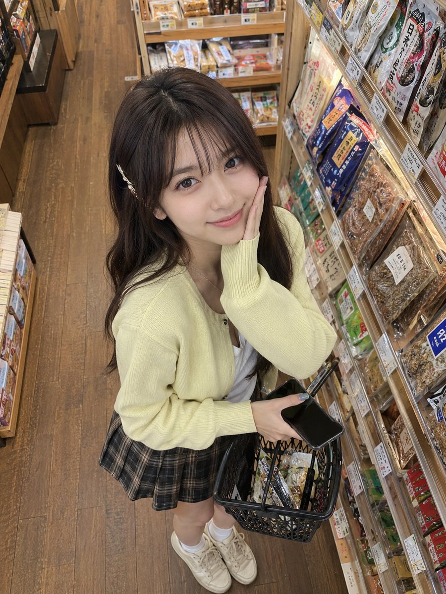 Social Media Post - Japanese Grocery Store Shopping Portrait — output 1