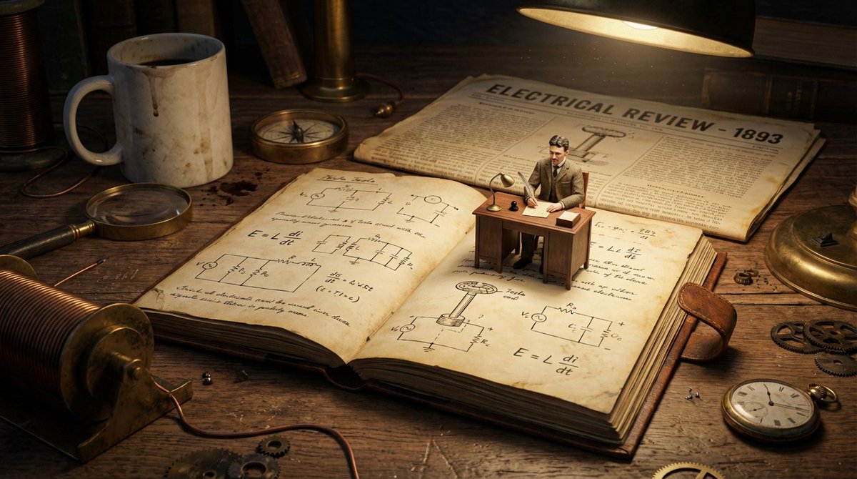 Macro Diorama of a Scientist's Historical Workspace — output 1