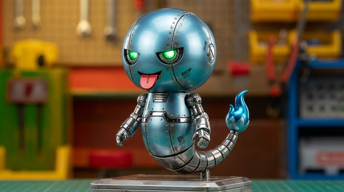 Character transformed into superalloy robot style — output 1